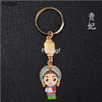 15usd Ngryise 1Pcs A Set style 8 Romance of the Three Kingdoms people keychain