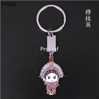 15usd Ngryise 1Pcs A Set style 12 Romance of the Three Kingdoms people keychain