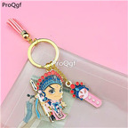 15usd Ngryise style 3 Chinese famous style keychain