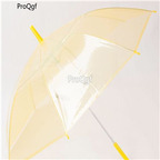 12usd Ngryise 1 Set light yellow color transparent umbrella