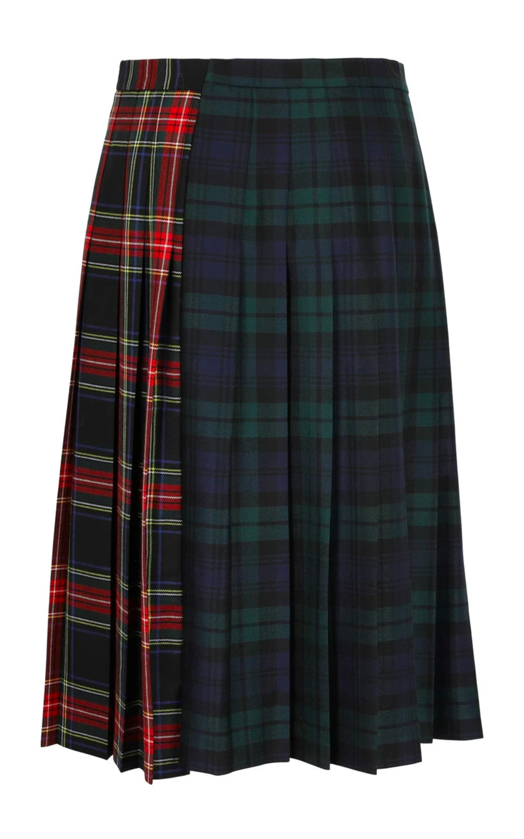 SILK SHIRT DRESS NAVY PRINT-3