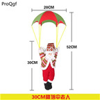 13usd Ngryise 1 Set parachute climbing rope christmas man decoration