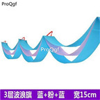12usd Ngryise 2Pcs Set christmas 3d wave banner