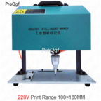 350usd Ngryise 100x180mm Integrated Desktop name plate marking machine