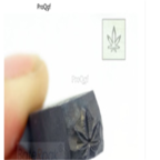 20usd Ngryise Leaf logo 4mm DIY jewelry STAMP