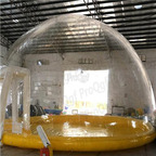 3000usd Ngryise 1Pcs A Set Giant Outdoor Clear Inflatable Tent with Pool (customized ask seller iris thanks) height 5meter