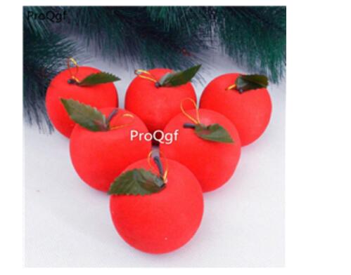 15usd Ngryise 3 Set christmas festival fake red apple