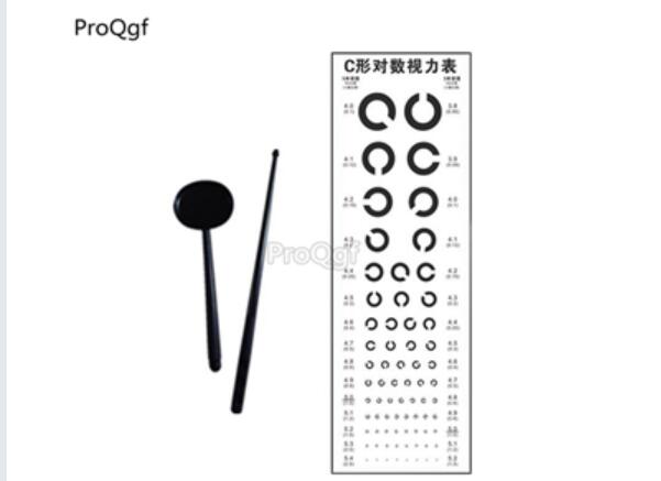 9usd four choice ProQgf 2 Set visual chart for cure your eye