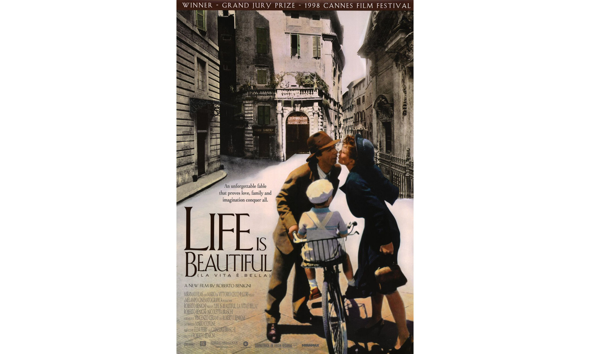 意大利经典电影《美丽人生》4K 修复版内地定档