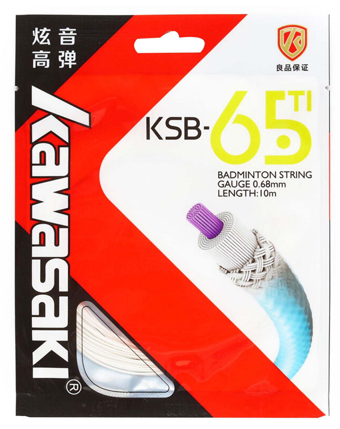 羽毛球线 KSB-65TI 白色