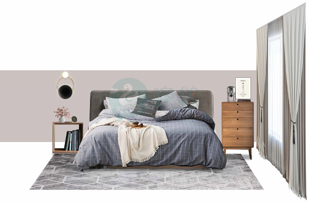 园景    现代主题