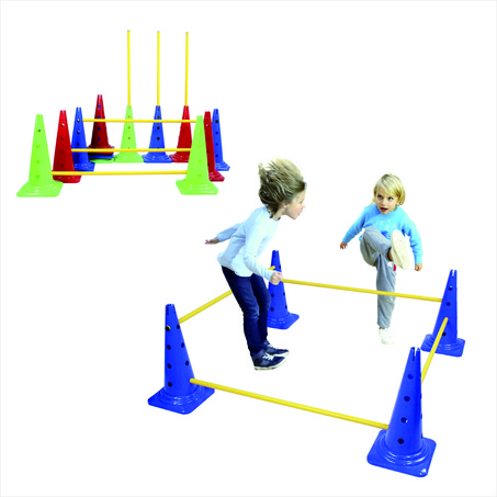 Track and field obstacle sports set-2