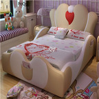 1699usd Ngryise 1 Set lovely princess style Minshuku Children Bed no mattress