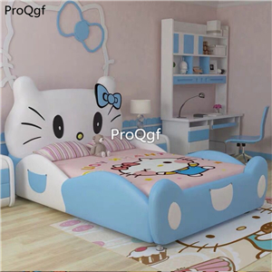 1699usd Ngryise 1 Set lovely cute cat style Minshuku Children Bed no mattress