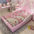 1699usd Ngryise 1 Set princess style children ins fashion bed no mattress