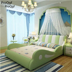 1699usd Ngryise 1 Set children classic stripe style bed no mattress