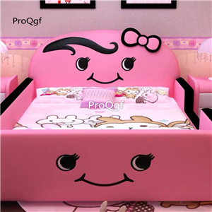 1699usd Ngryise 1 Set children smile style bed no mattress