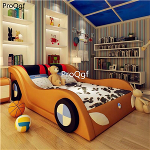 1699usd Ngryise 1 Set children yellow or orange car shape bed no mattress