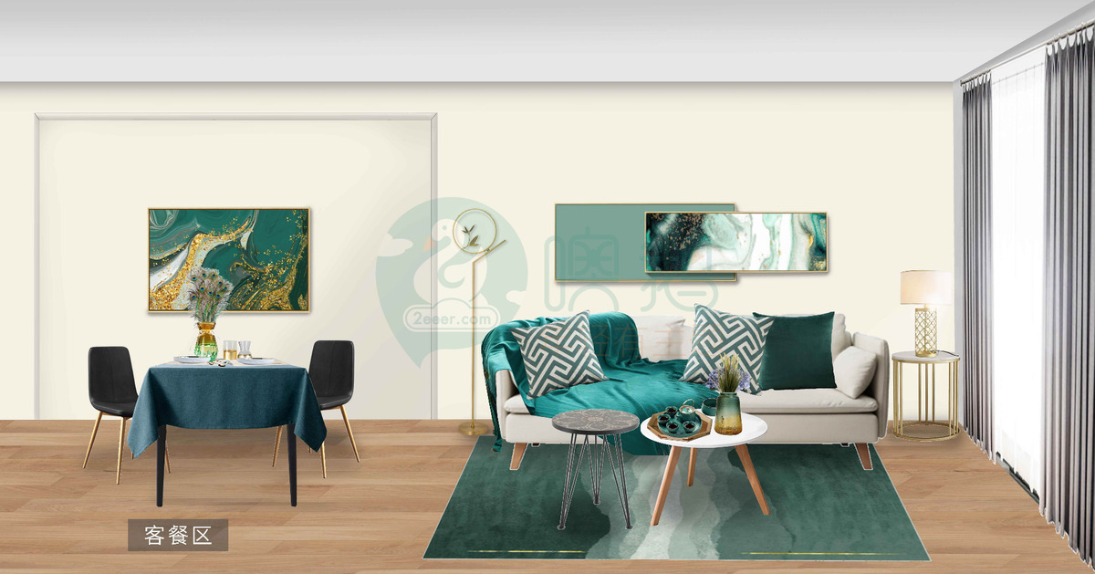 琉璃·釉    新中式主题