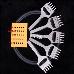 59usd Ngryise 1 Set Hole Center Distance 6.5mm Hole Punch Cutter