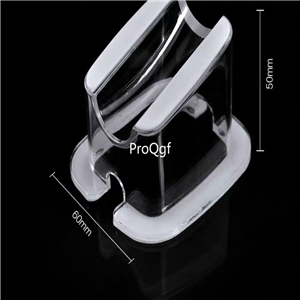 19.9usd Ngryise 1 Set mobile u or h shape Transparent display shelf