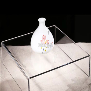 19.9usd Prodgf 2Pcs A Set 20*20*10cm transparent display shelf