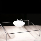 19.9usd Prodgf 2Pcs A Set 20*20*5cm transparent display shelf