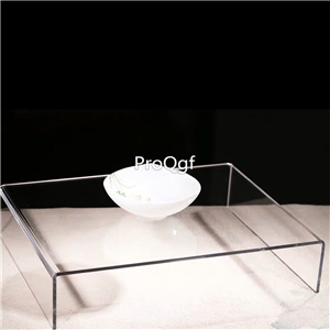 19.9usd Prodgf 2Pcs A Set 20*20*5cm transparent display shelf