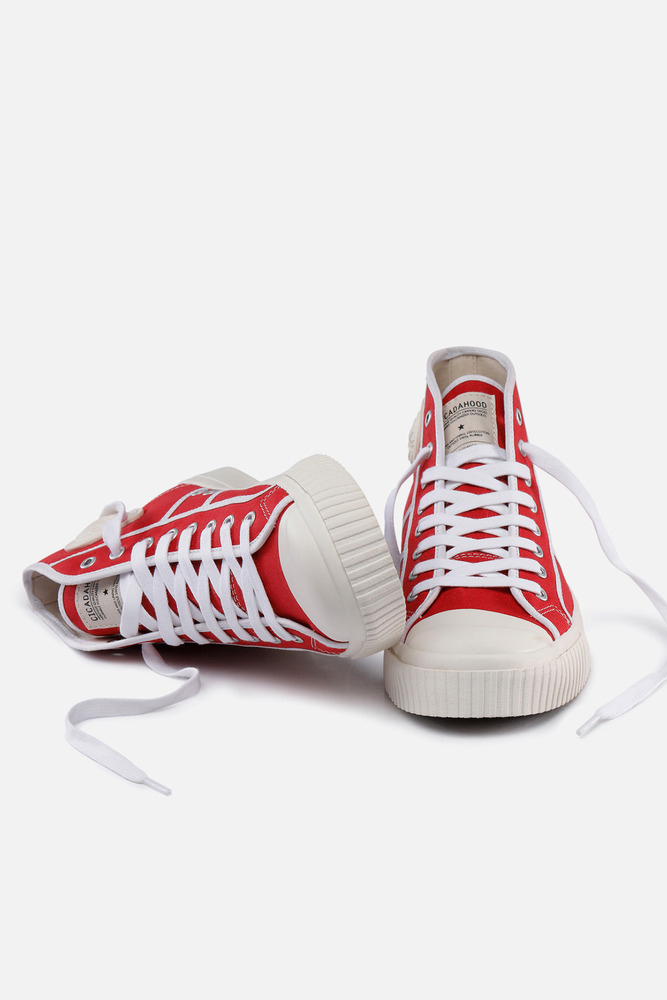 Okayama Canvas High-top Vuleanized Shoes