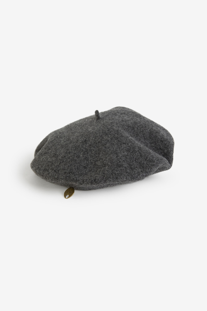 British pure wool felt beret