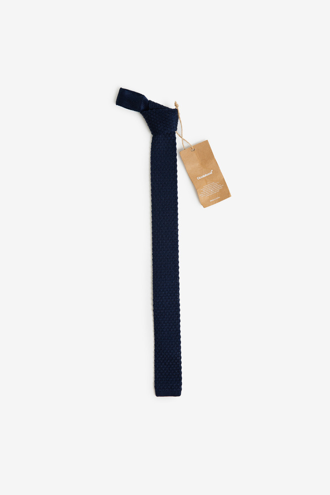 British Narrow Silk Knit Tie