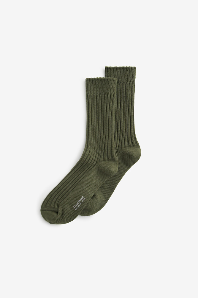 Heritage Military Ribbed Crew Socks