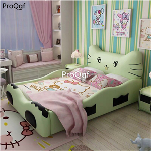 1699usd Ngryise 1 Set children cat style shape fashion girl like bed