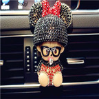 19.9usd Ngryise 1 Set mengqiqi car statue small decoration