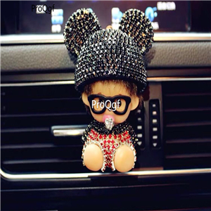 19.9usd Ngryise 1 Set mengqiqi car statue small decoration