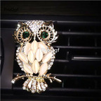 39.9USD Ngryise 2Pcs A Set owl animal shape car statue small decoration