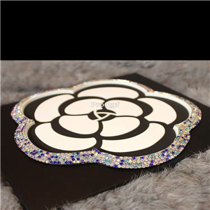 29.9usd Ngryise 1Pcs A Set CAMELLIA Flower mat car statue small decoration