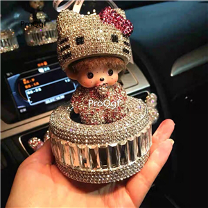 39.9usd Ngryise 1Pcs A Set shining mengqiqi rare car statue small decoration