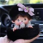 59.9usd Ngryise 1Pcs A Set shining mengqiqi baby love u rare car statue small decoration