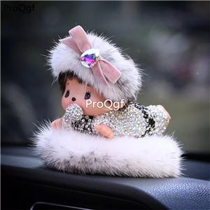 59.9usd Ngryise 1Pcs A Set shining mengqiqi baby love u rare car statue small decoration