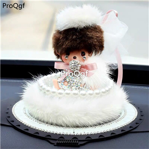 69.9usd Ngryise 1Pcs A Set shining mengqiqi gorgeous car statue small decoration
