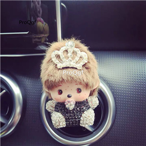 29.9usd Ngryise 1Pcs A Set shining mengqiqi fashion car statue small decoration