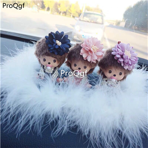39.9usd Ngryise 1Pcs A Set shining mengqiqi so sweet car statue small decoration