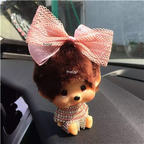 29.9usd Ngryise 1Pcs A Set shining mengqiqi special car statue small decoration