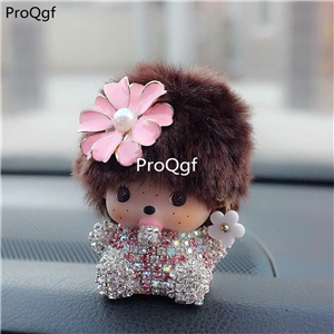 29.9usd Ngryise 1Pcs A Set shining mengqiqi nordic car statue small decoration