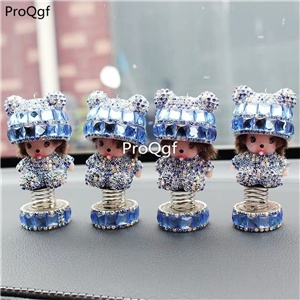 69.9usd Ngryise 1 Set shining mengqiqi as picture show car statue small decoration