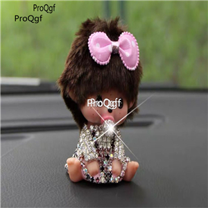 29.9usd Ngryise 1 Set shining mengqiqi we like you car statue small decoration