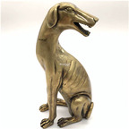 69.9usd Ngryise 1 Set shining dog animal statue small decoration
