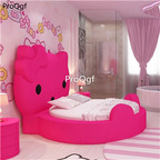 1699usd Ngryise 1 Set children cat animal style bedroom bed