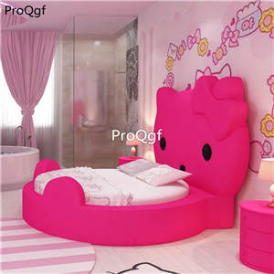 1699usd Ngryise 1 Set children cat animal style bedroom bed